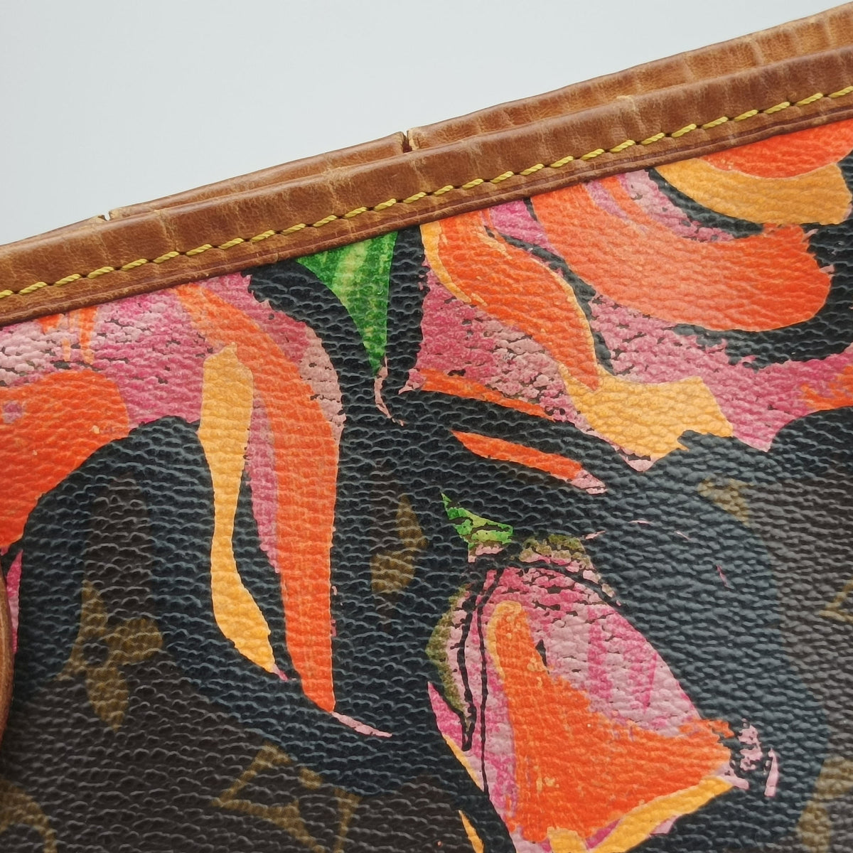 Secondhand Louis Vuitton Neverfull MM brown×multi Monogram rose M48613 handbag | stylenewstar