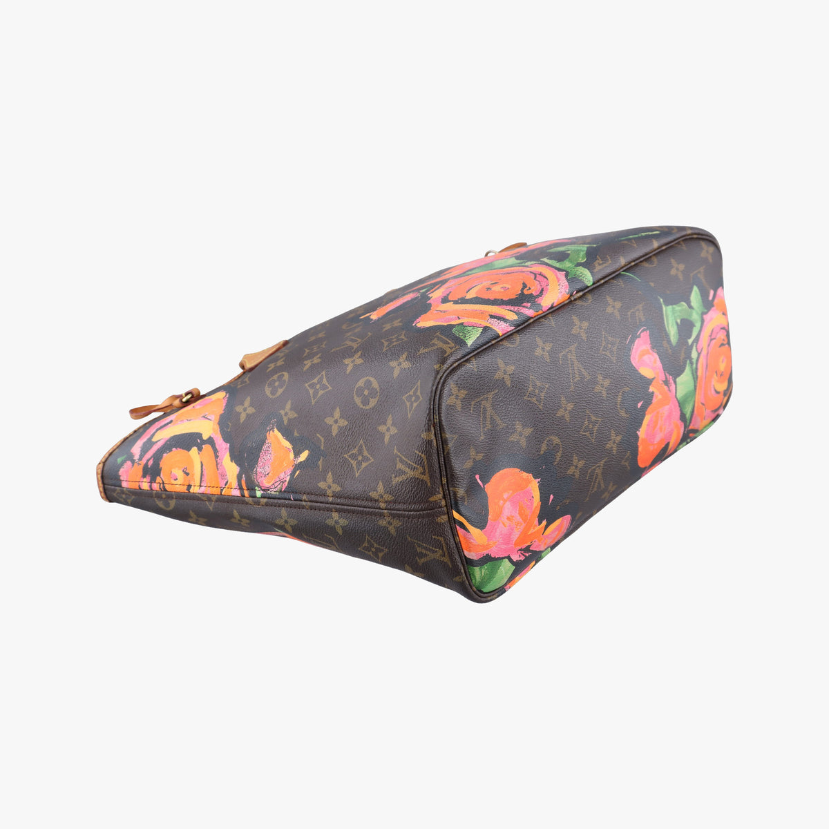 Secondhand Louis Vuitton Neverfull MM brown×multi Monogram rose M48613 handbag | stylenewstar