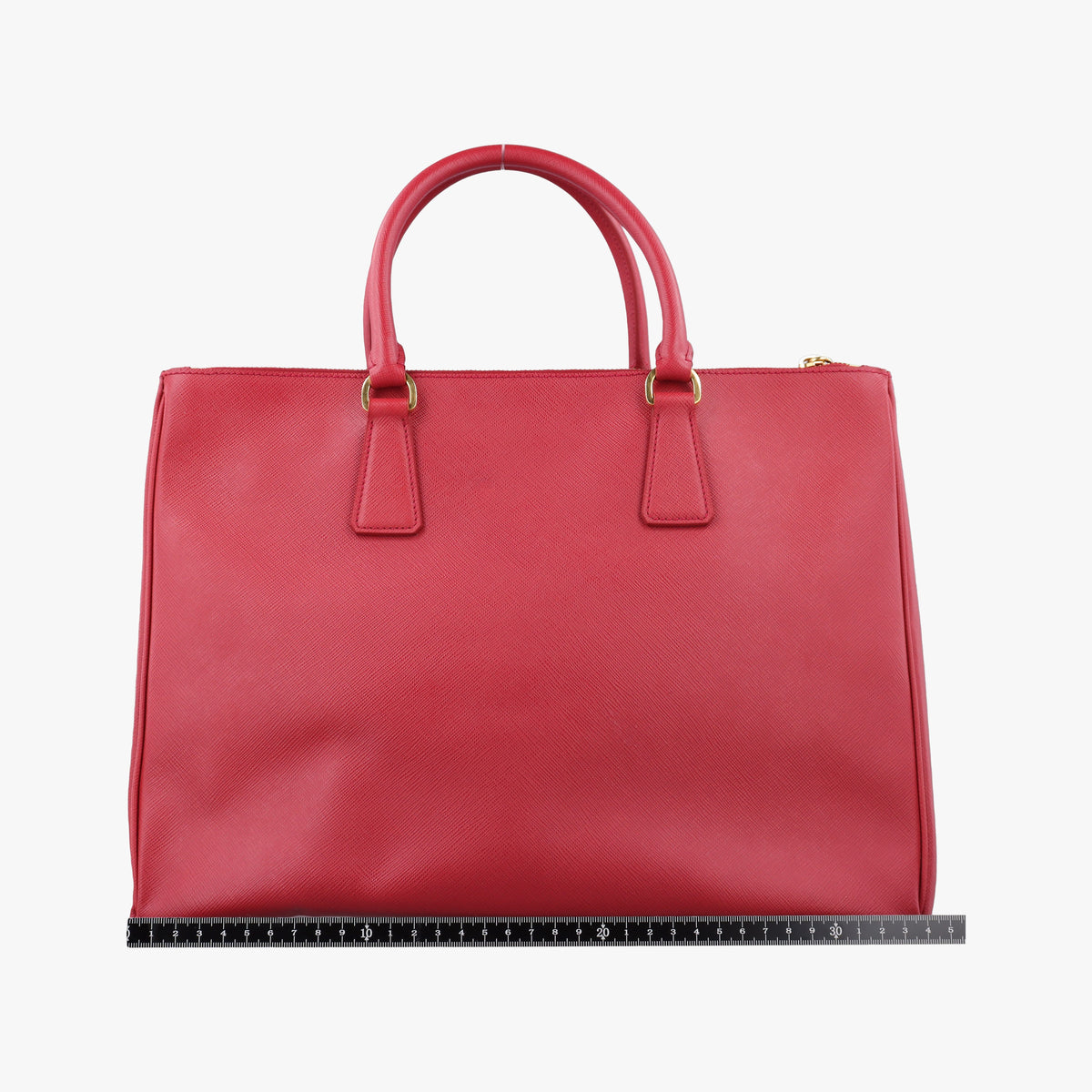 Vintage Prada Galleria Red SAFFIANO Leather BN2274 handbag | stylenewstar