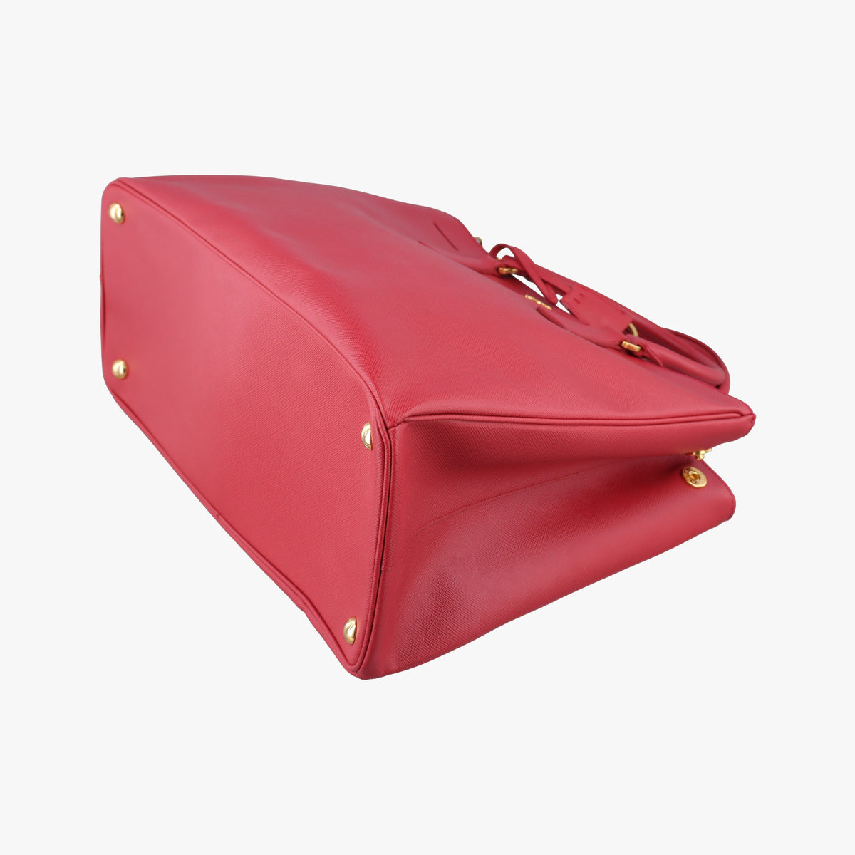 Vintage Prada Galleria Red SAFFIANO Leather BN2274 handbag | stylenewstar