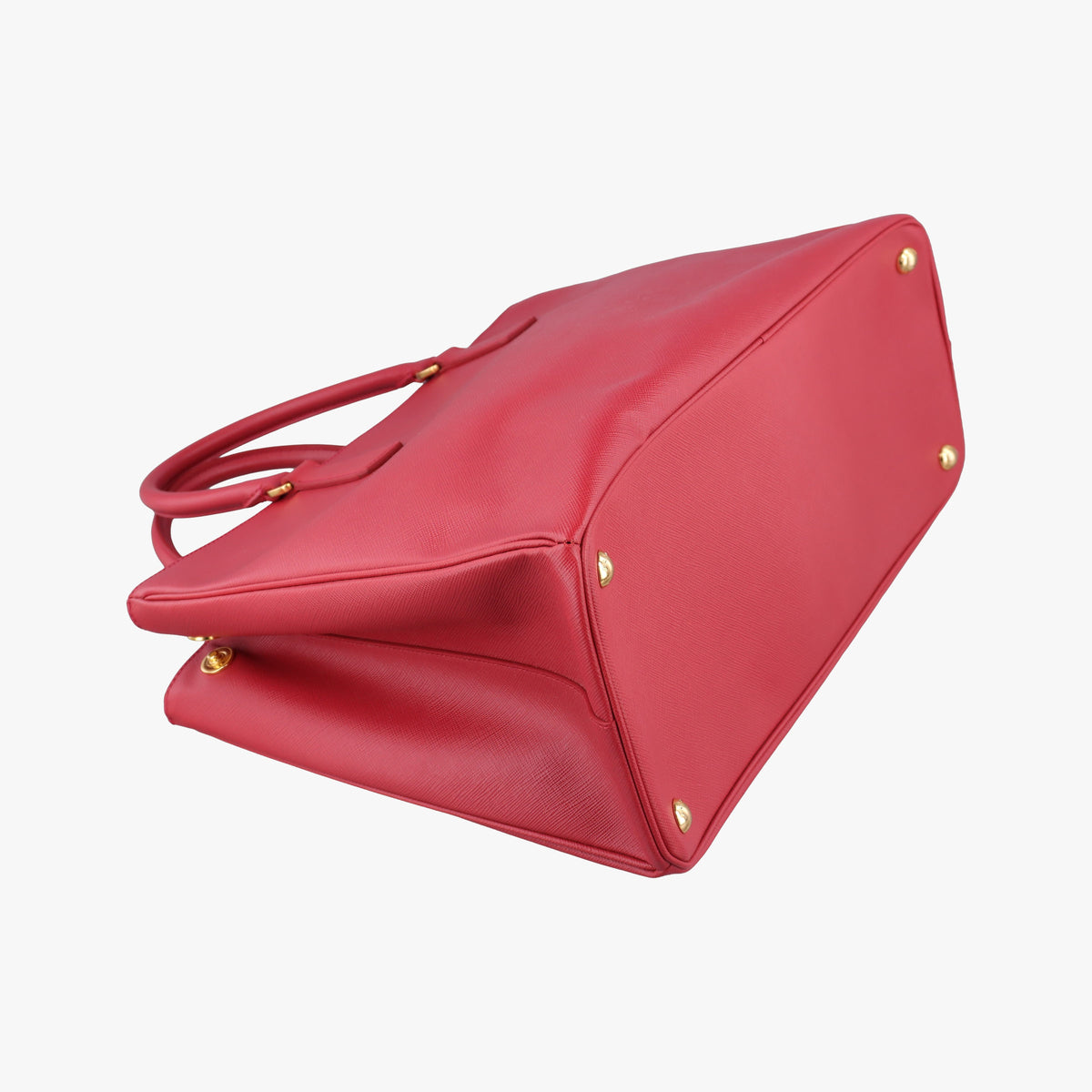 Vintage Prada Galleria Red SAFFIANO Leather BN2274 handbag | stylenewstar