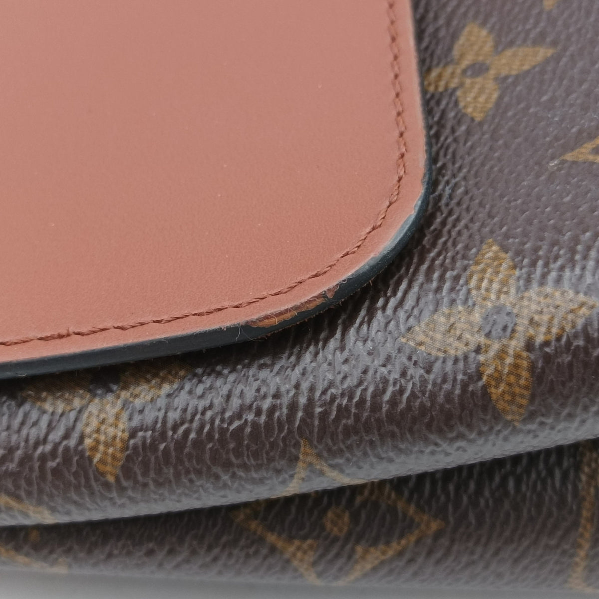 Pre-owned Louis Vuitton Locky BB Monogram/Brown×Brown Monogram canvas×calf leather M44654 handbag | stylenewstar