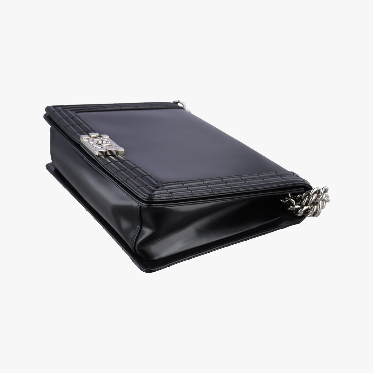 Secondhand Chanel BOY CHANEL Black Leather A67021 shoulderbag | stylenewstar