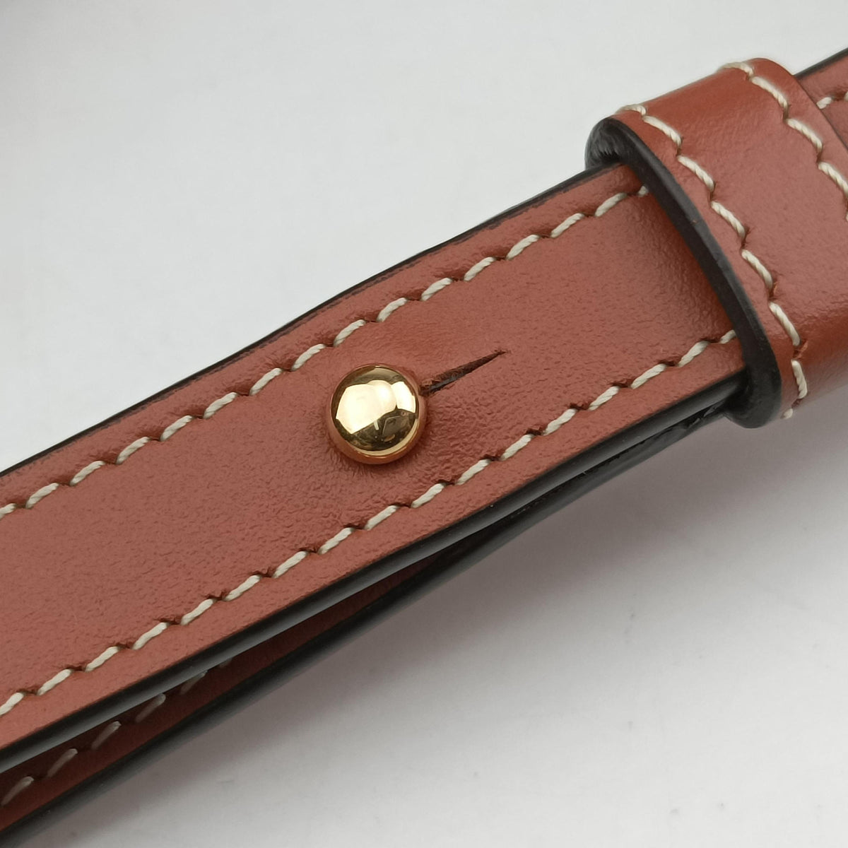 Secondhand Celine Oval Purse Cuir Triomphe Brown Leather  shoulderbag | stylenewstar