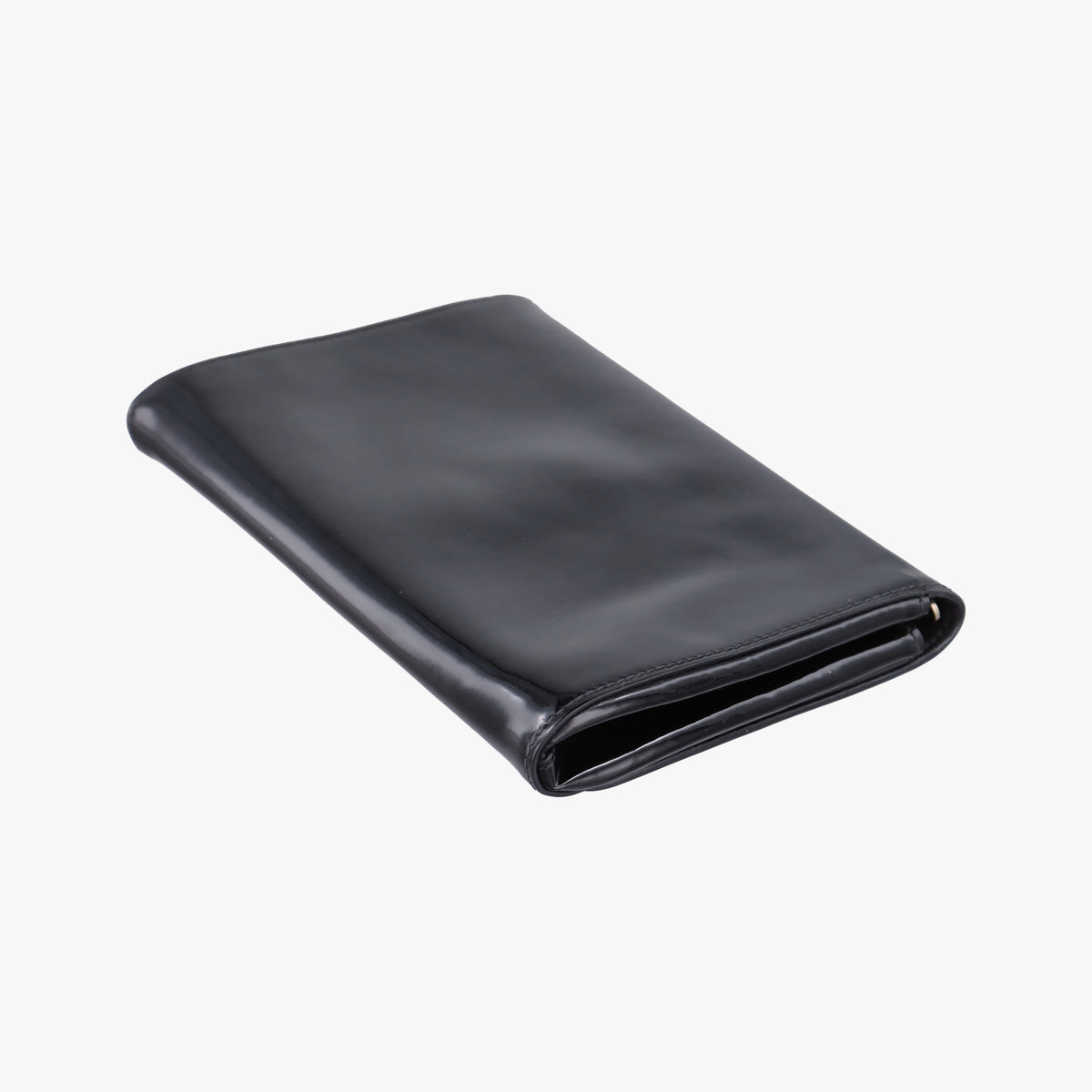 Secondhand VERSACE La Medusa Black Enamel  clutchbag | stylenewstar