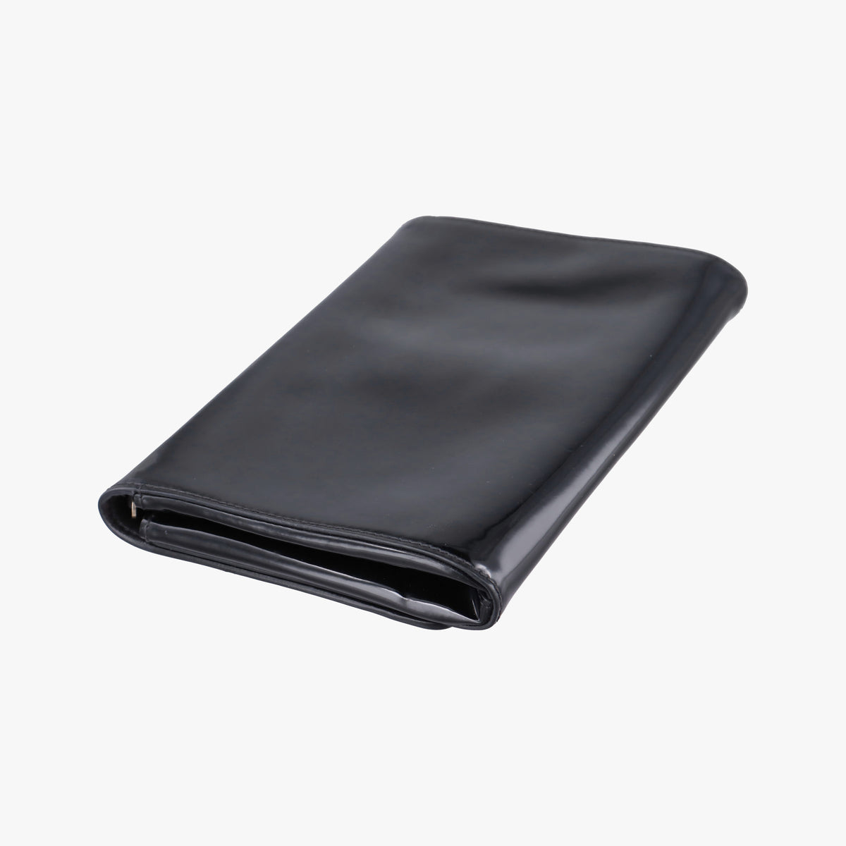 Secondhand VERSACE La Medusa Black Enamel  clutchbag | stylenewstar