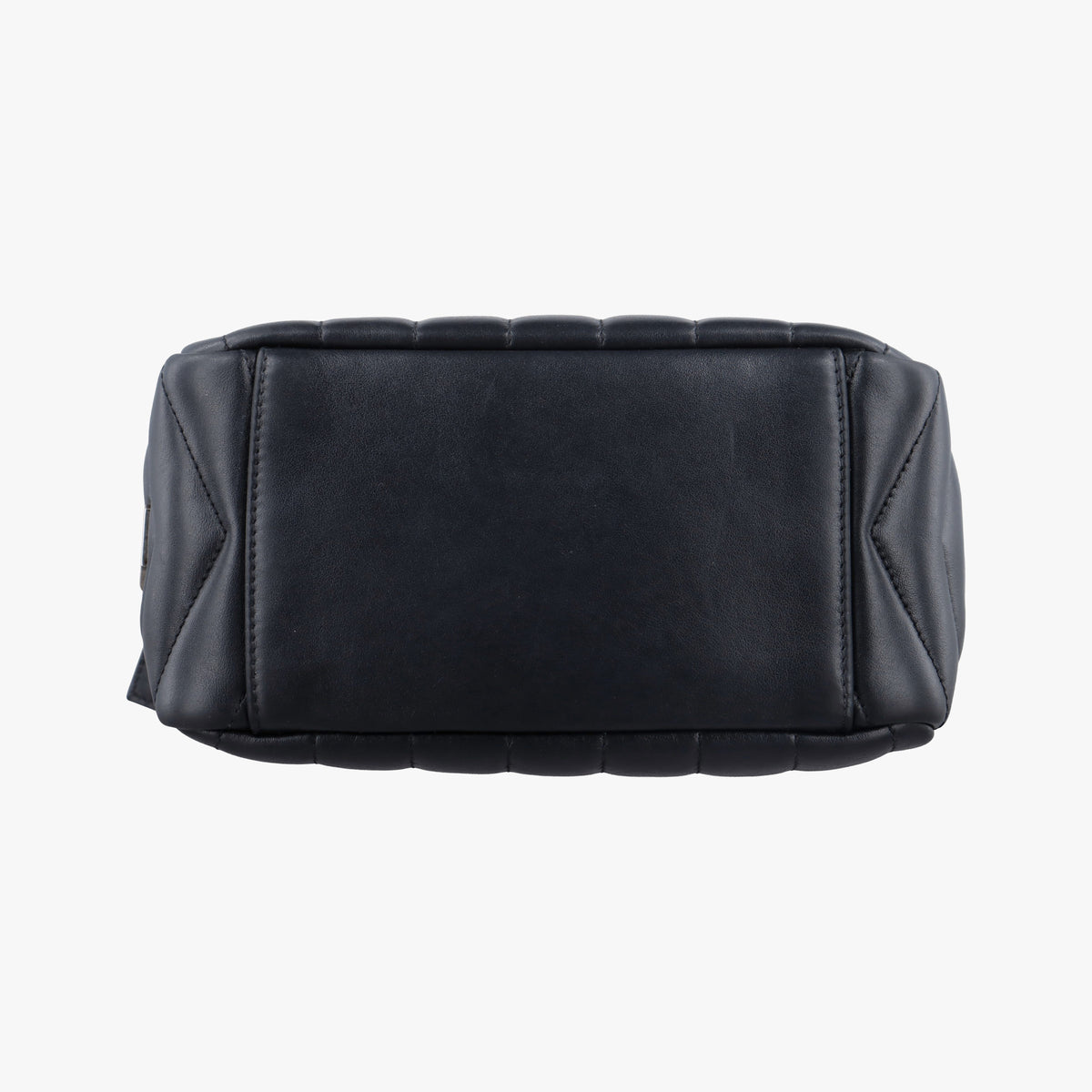 Pre-owned Yves Saint Laurent LOULOU Black Leather 454317 shoulderbag | stylenewstar