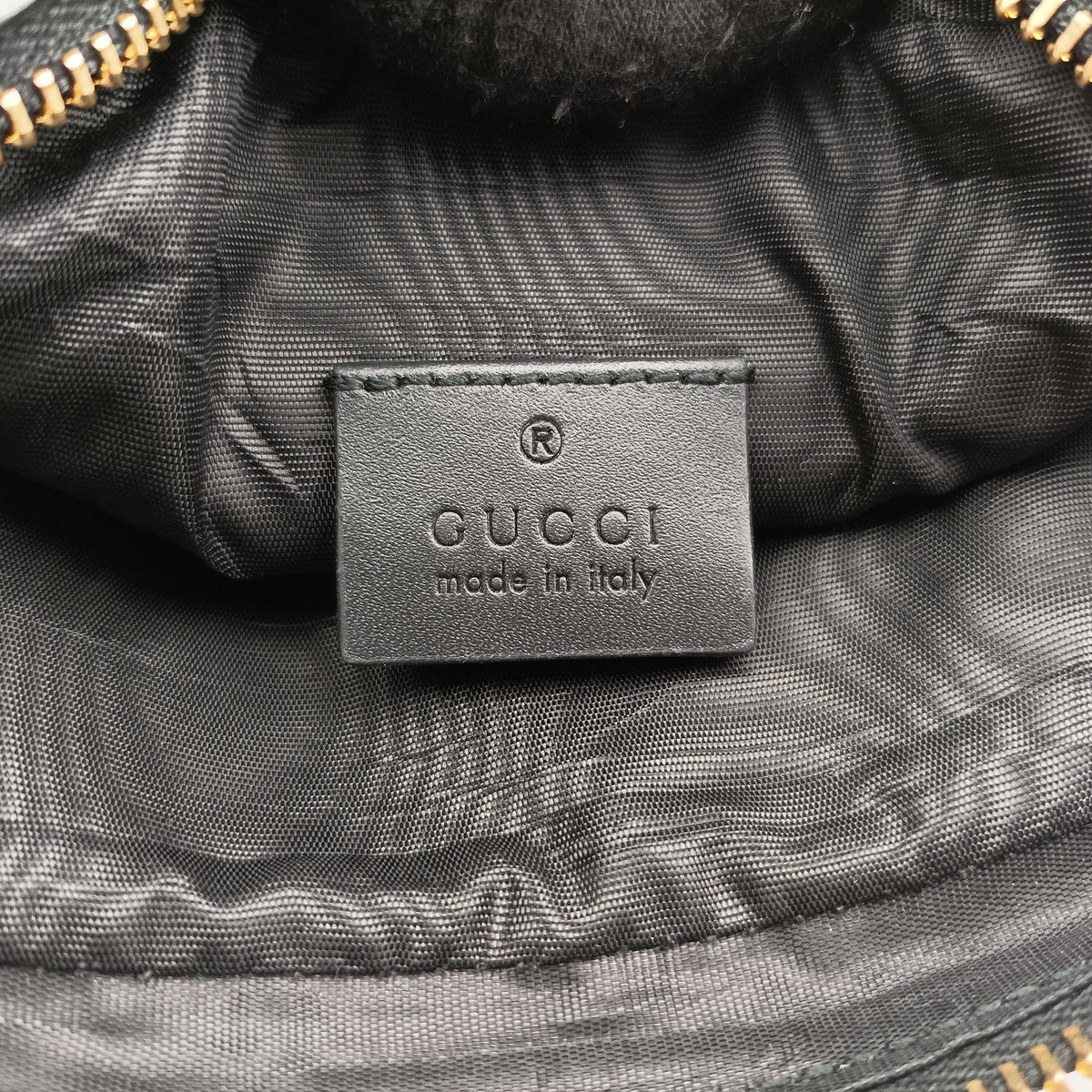 Pre-owned Gucci Ophidia Brown×black Suede×leather 573321 shoulderbag | stylenewstar