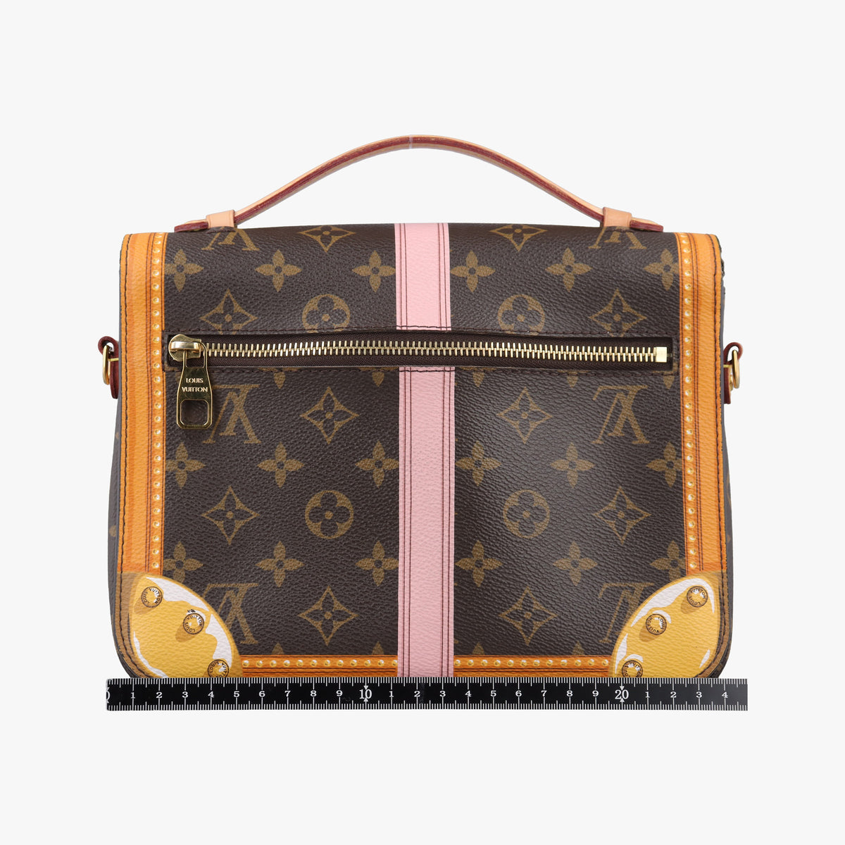 Pre-owned Louis Vuitton Summer Trunk Pochette Metis brown×multi Monogram Canvas M43628 shoulderbag | stylenewstar