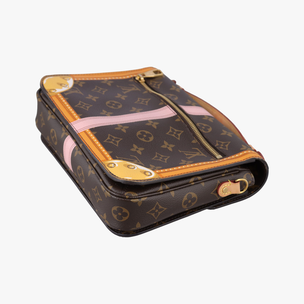 Pre-owned Louis Vuitton Summer Trunk Pochette Metis brown×multi Monogram Canvas M43628 shoulderbag | stylenewstar