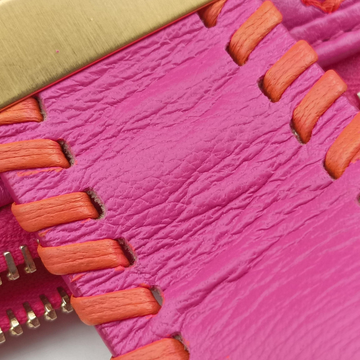 Pre-owned VERSACE Barocco Quilted Vanitas Pink Leather  shoulderbag | stylenewstar