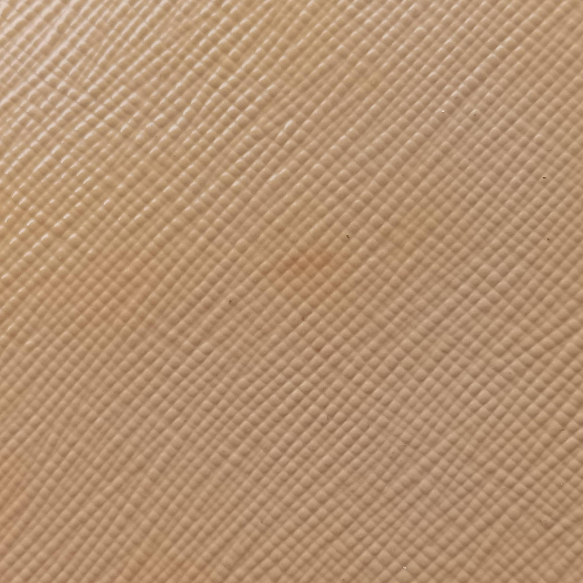 Pre-owned Prada Promenade Beige Patent SAFFIANO Leather BN2558 handbag | stylenewstar