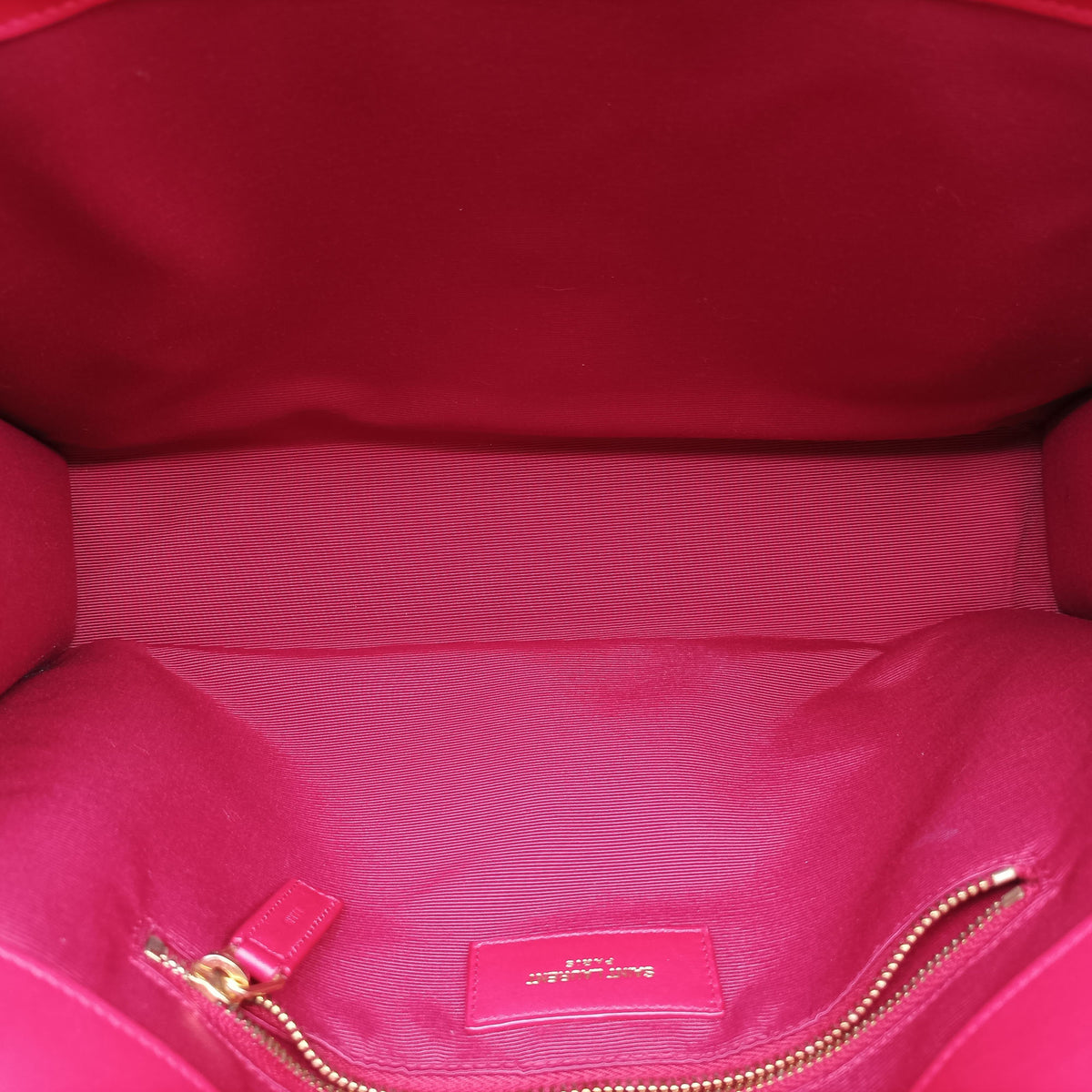 Secondhand Yves Saint Laurent envelope Red Leather 342023 shoulderbag | stylenewstar