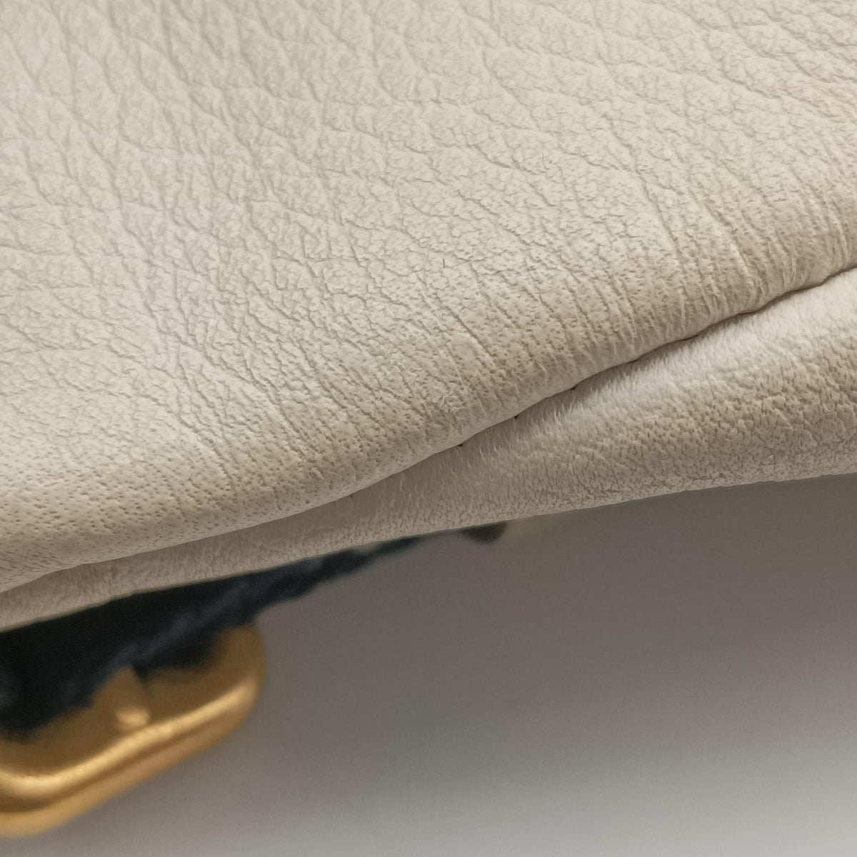 Pre-owned Gucci Print White Leather 530412 bum bag/waist bag | stylenewstar