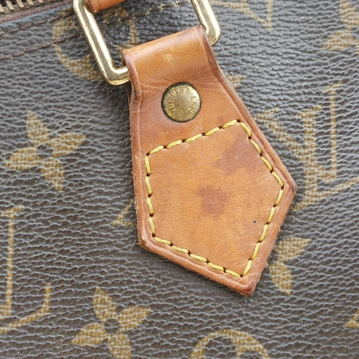 Pre-owned Louis Vuitton Speedy 30 BROWN Monogram Canvas M41528 handbag | stylenewstar
