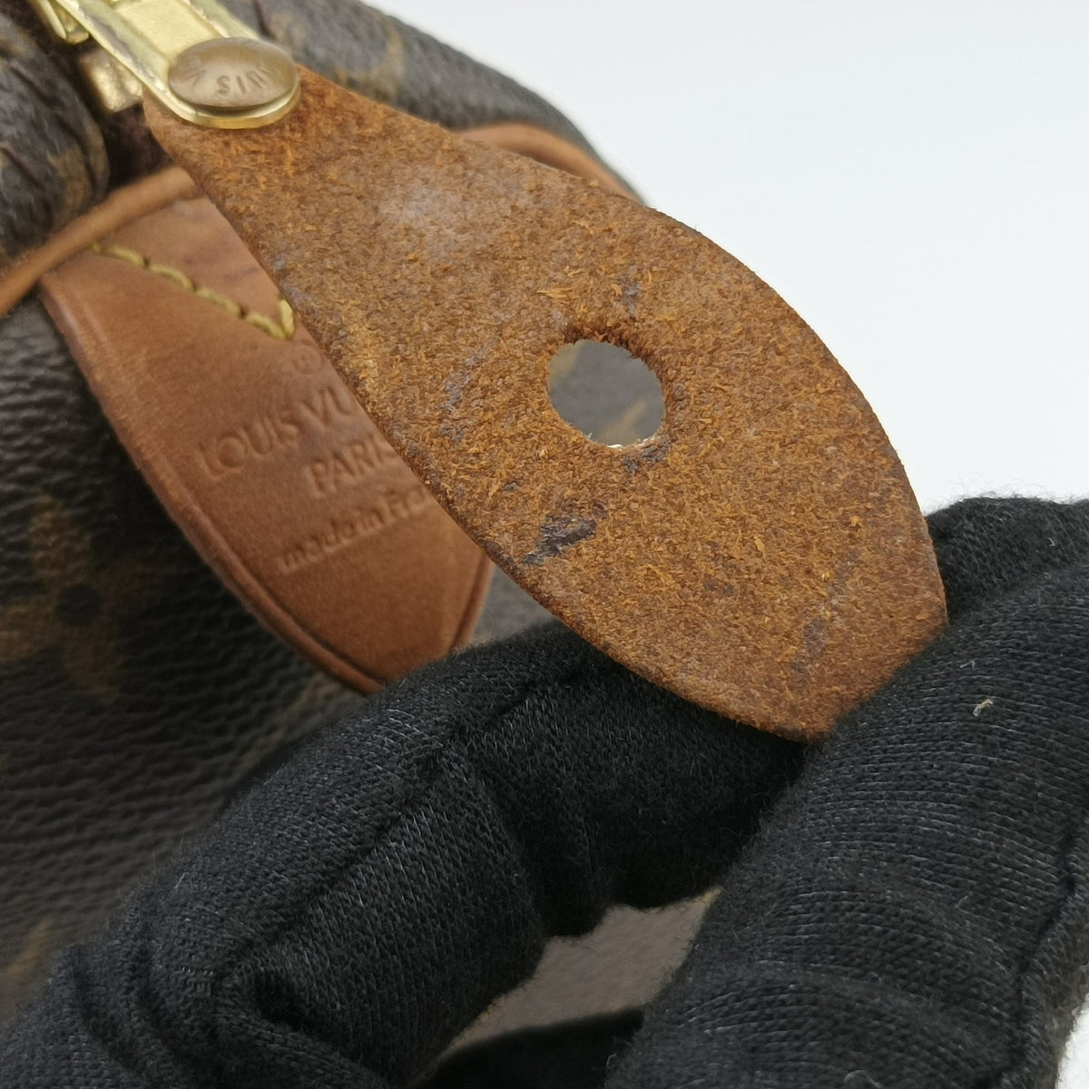 Pre-owned Louis Vuitton Speedy 30 BROWN Monogram Canvas M41528 handbag | stylenewstar