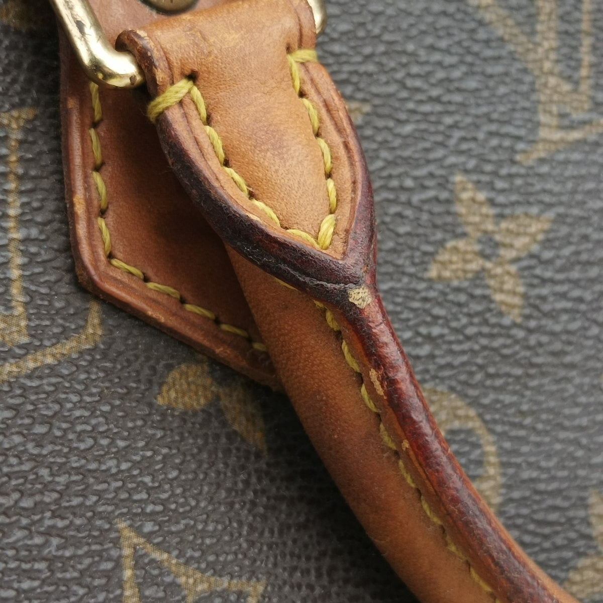 Pre-owned Louis Vuitton Speedy 30 BROWN Monogram Canvas M41528 handbag | stylenewstar