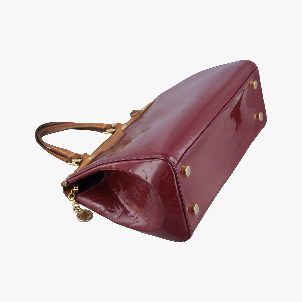 Pre-owned Louis Vuitton Brea MM ROUGE FAUVISTE Vernis M91690 shoulderbag | stylenewstar