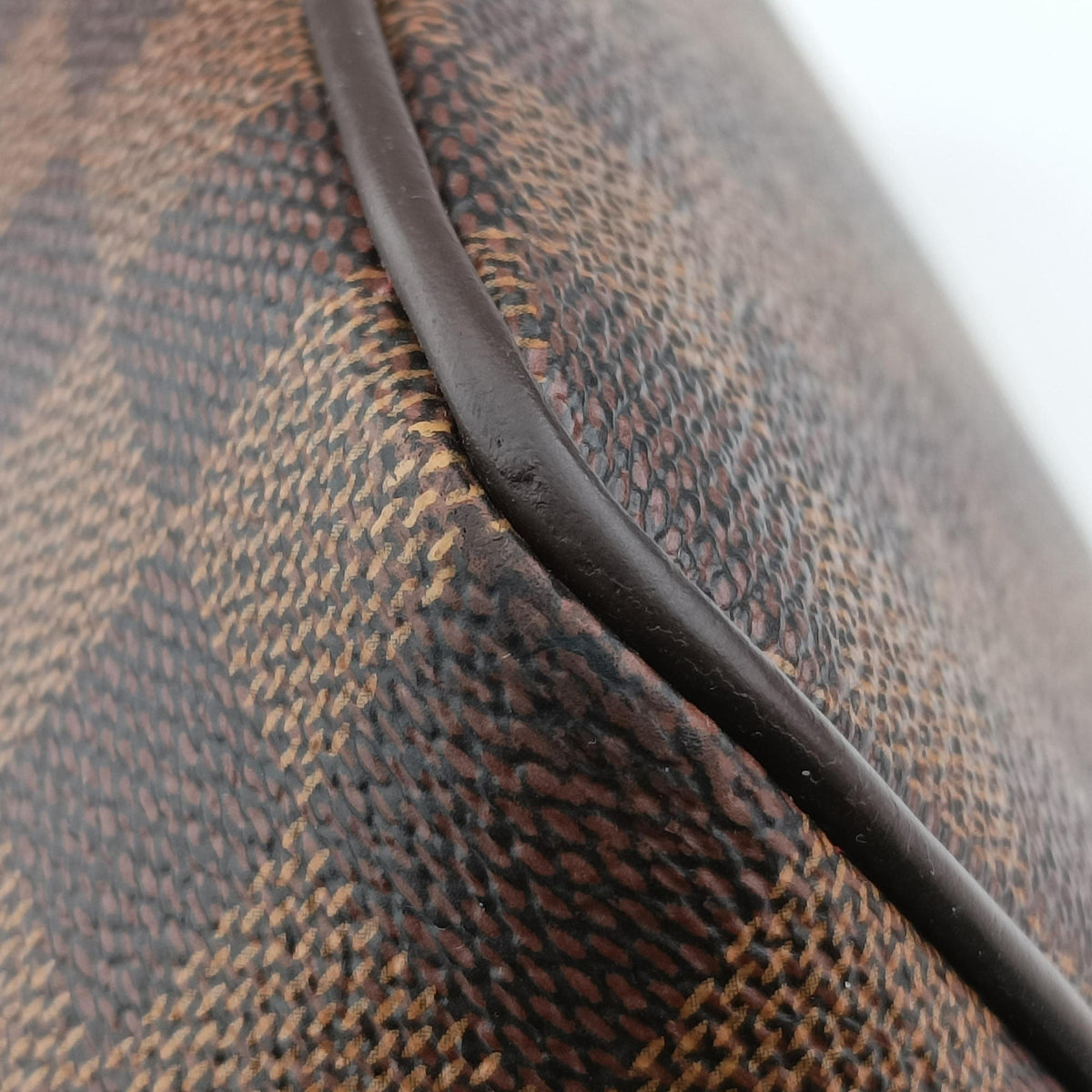 Vintage Louis Vuitton BERGAMO MM EBENE Damier Canvas N41168 shoulderbag | stylenewstar