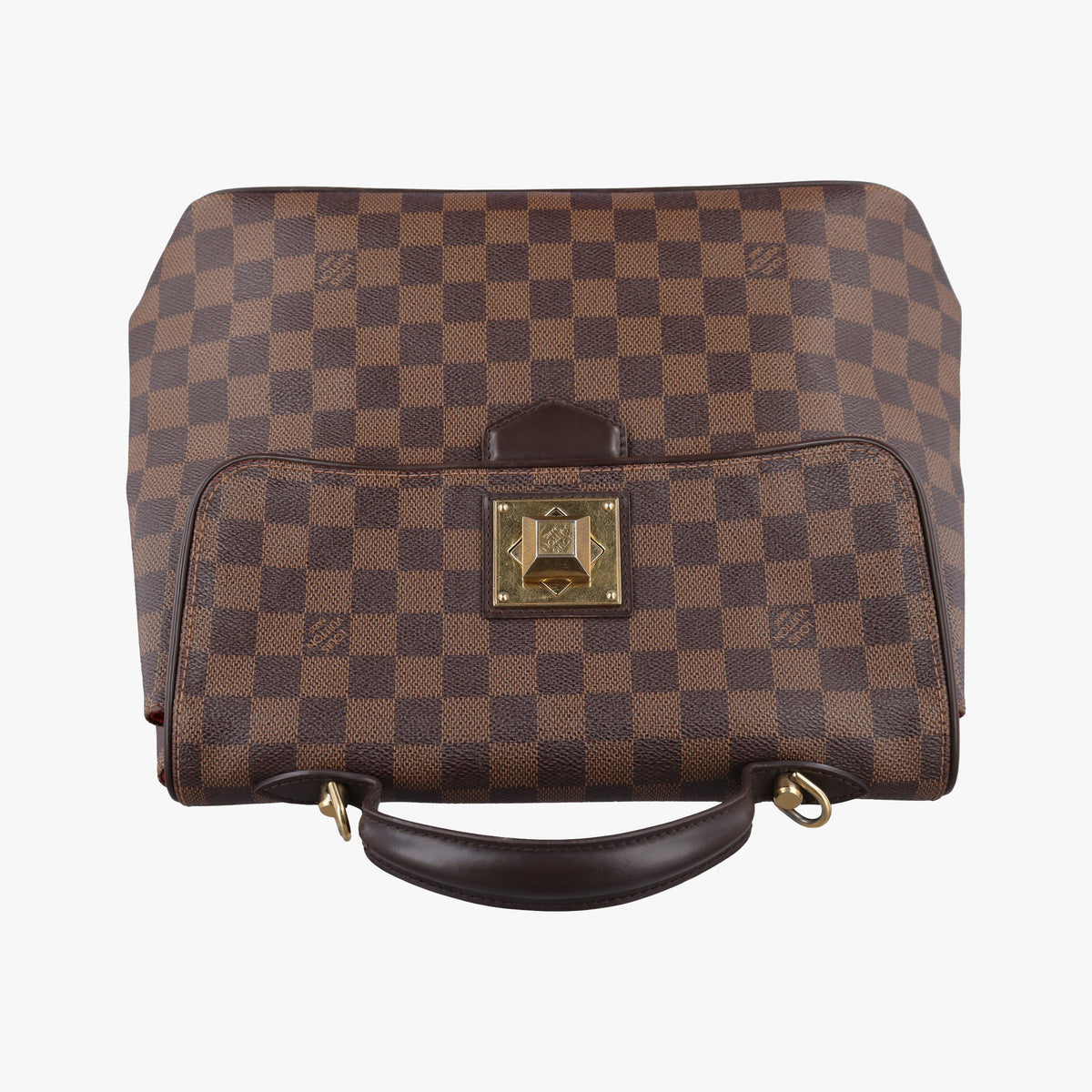 Vintage Louis Vuitton BERGAMO MM EBENE Damier Canvas N41168 shoulderbag | stylenewstar