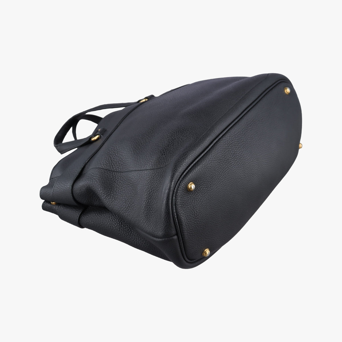 Pre-owned Gucci Bright Bit Black Leather 353117 shoulderbag | stylenewstar