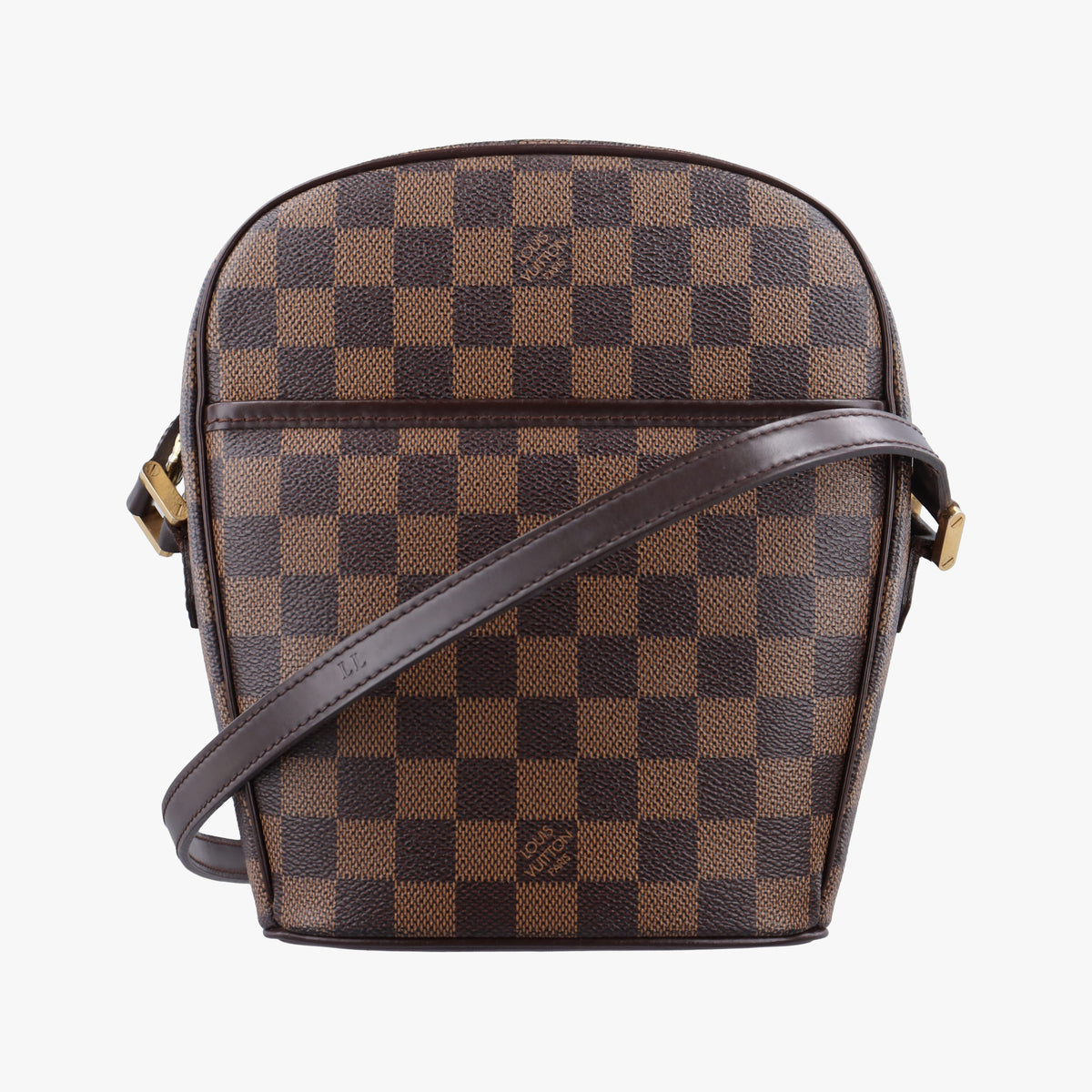 Pre-owned Louis Vuitton IPANEMA PM EBENE Damier Canvas N51294 shoulderbag | stylenewstar