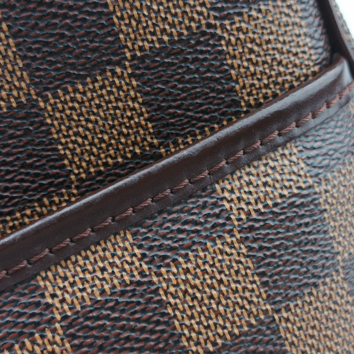 Pre-owned Louis Vuitton IPANEMA PM EBENE Damier Canvas N51294 shoulderbag | stylenewstar