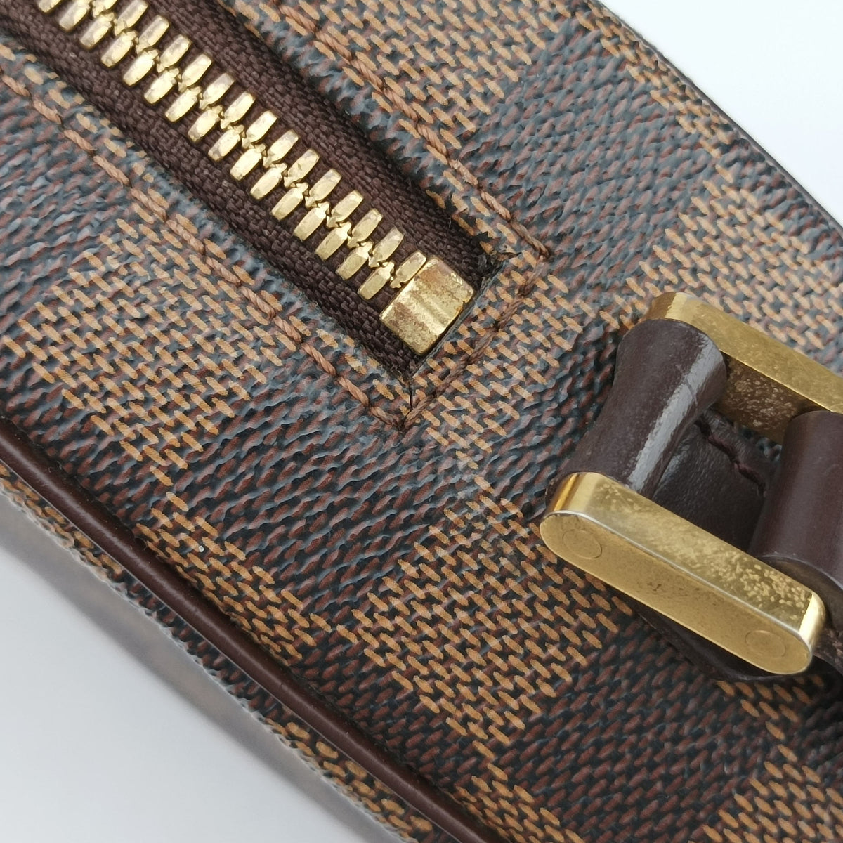 Pre-owned Louis Vuitton IPANEMA PM EBENE Damier Canvas N51294 shoulderbag | stylenewstar