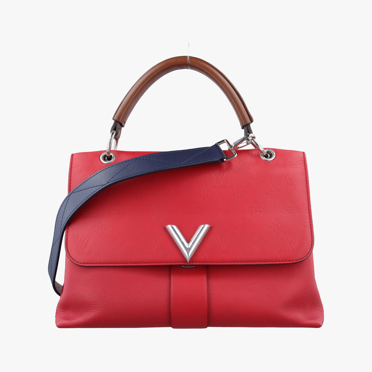 Vintage Louis Vuitton VERY ruby Leather M42905 shoulderbag | stylenewstar