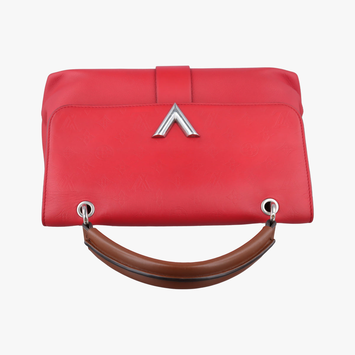 Vintage Louis Vuitton VERY ruby Leather M42905 shoulderbag | stylenewstar
