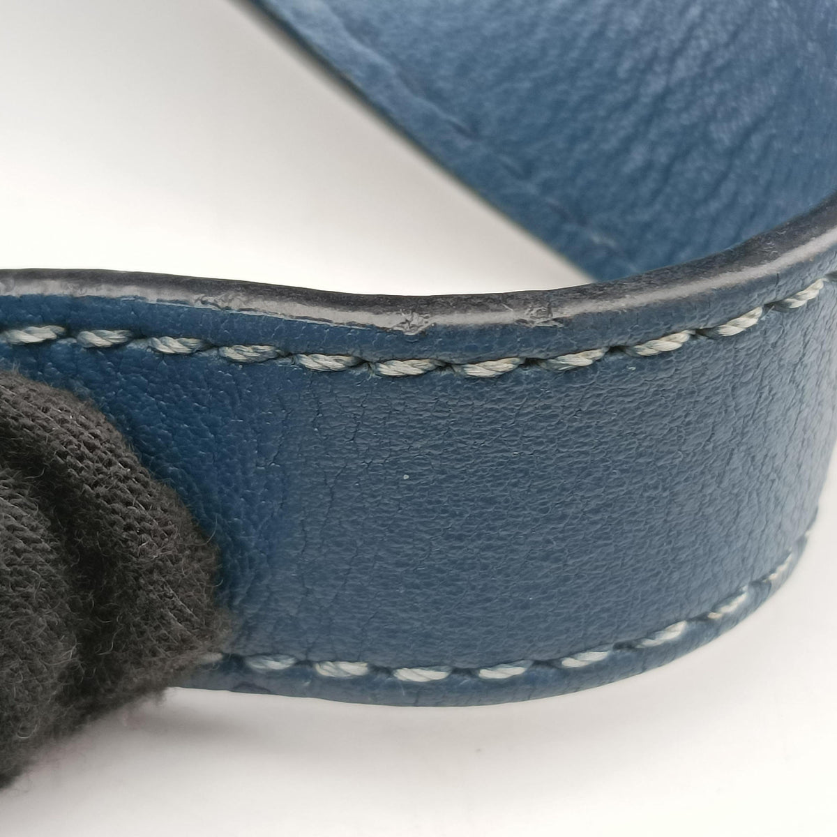 Vintage Loewe Hammock Blue leather  handbag | stylenewstar