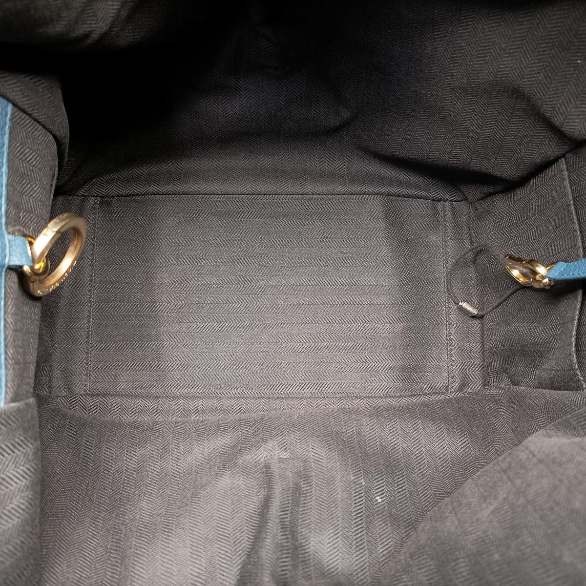 Vintage Loewe Hammock Blue leather  handbag | stylenewstar