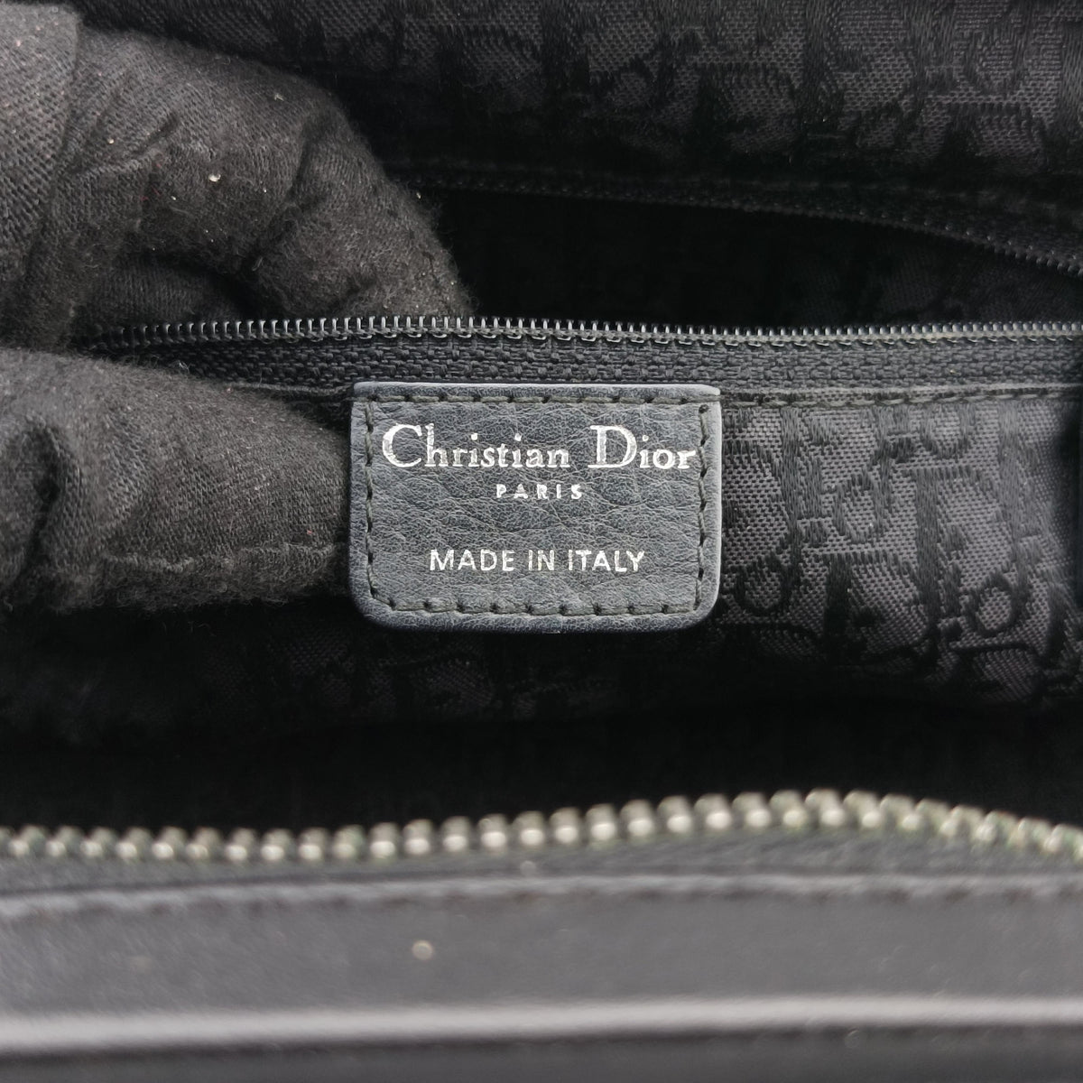 Vintage Christian Dior Detective Frame Black Leather  handbag | stylenewstar
