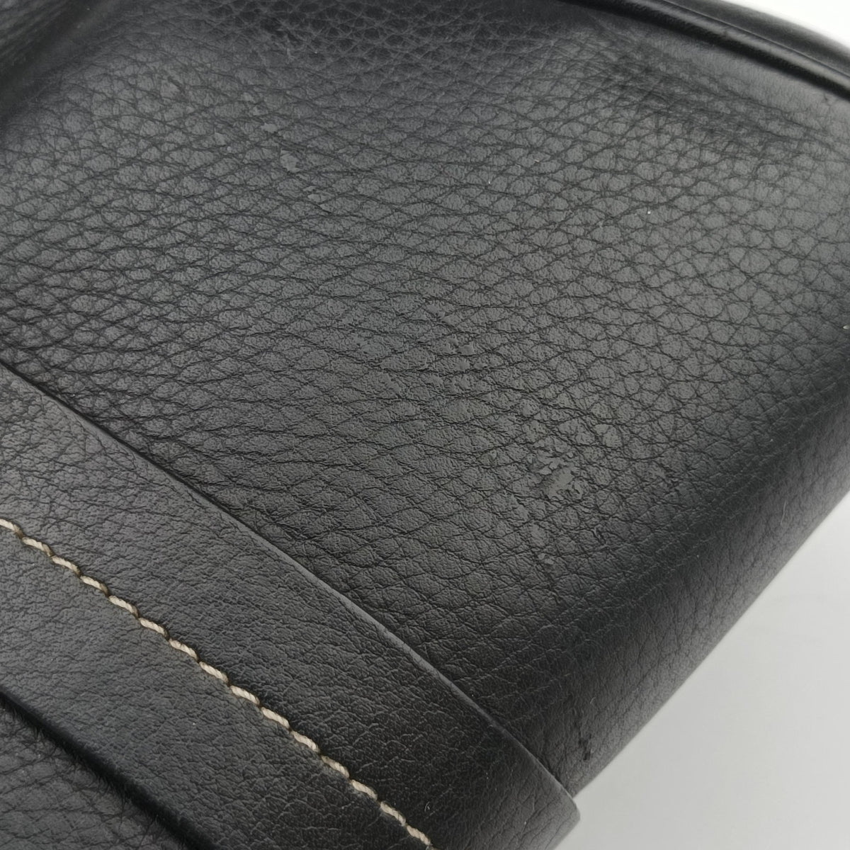 Vintage Christian Dior Detective Frame Black Leather  handbag | stylenewstar