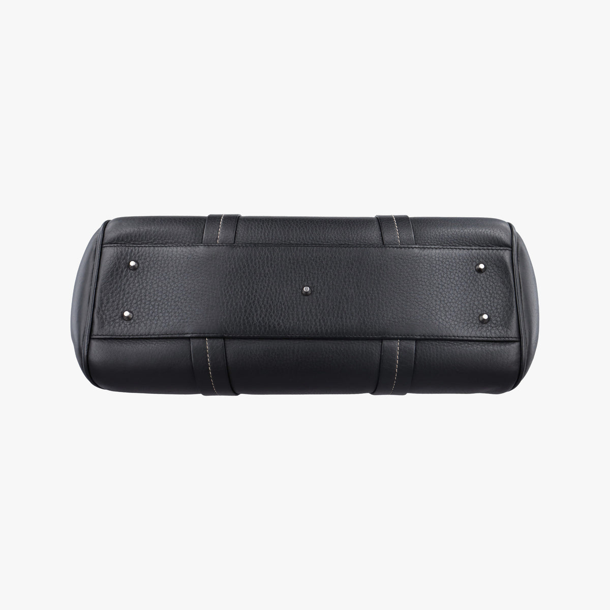 Vintage Christian Dior Detective Frame Black Leather  handbag | stylenewstar
