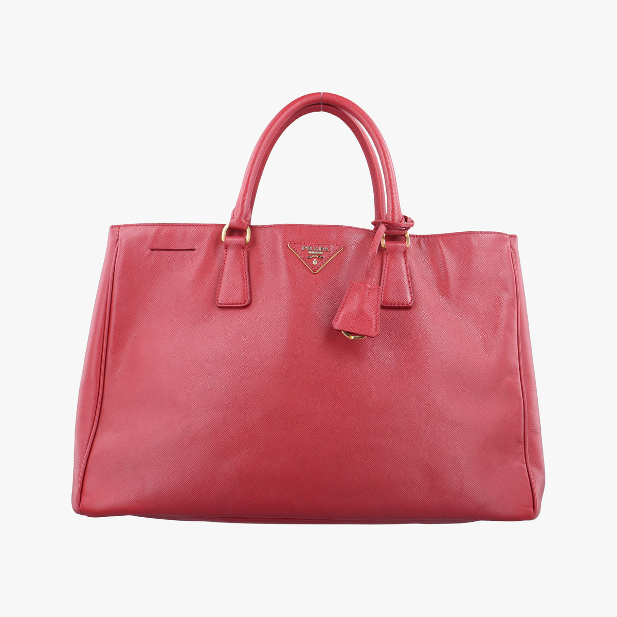 Secondhand Prada Galleria Red SAFFIANO Leather BN1786 handbag | stylenewstar