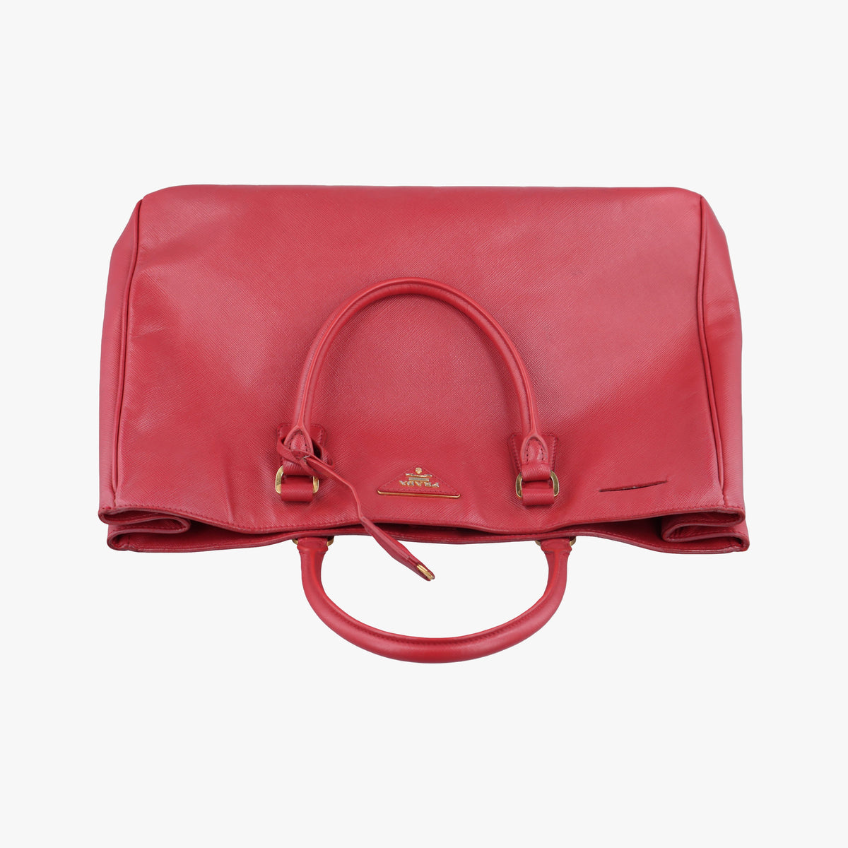 Secondhand Prada Galleria Red SAFFIANO Leather BN1786 handbag | stylenewstar