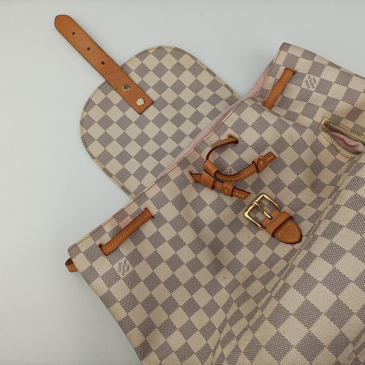 Pre-owned Louis Vuitton SPERONE　 Azur Damier Canvas N41578 backpack/rucksack | stylenewstar