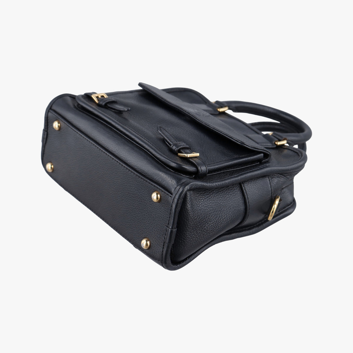 Secondhand Loewe CRUZ Black Leather  shoulderbag | stylenewstar