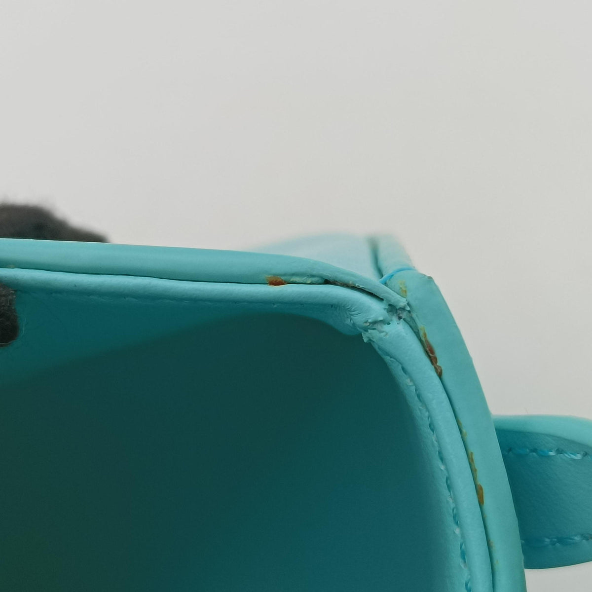Secondhand Celine Triomphe Blue Leather  shoulderbag | stylenewstar