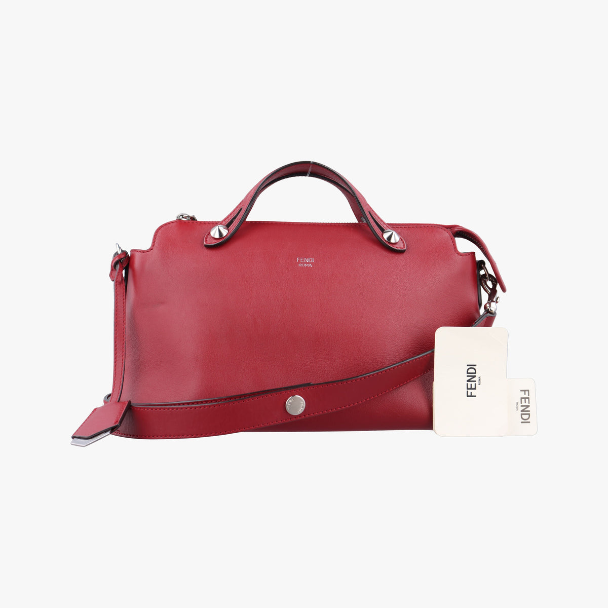 Secondhand Fendi By The Way Red Leather 8BL124 shoulderbag | stylenewstar