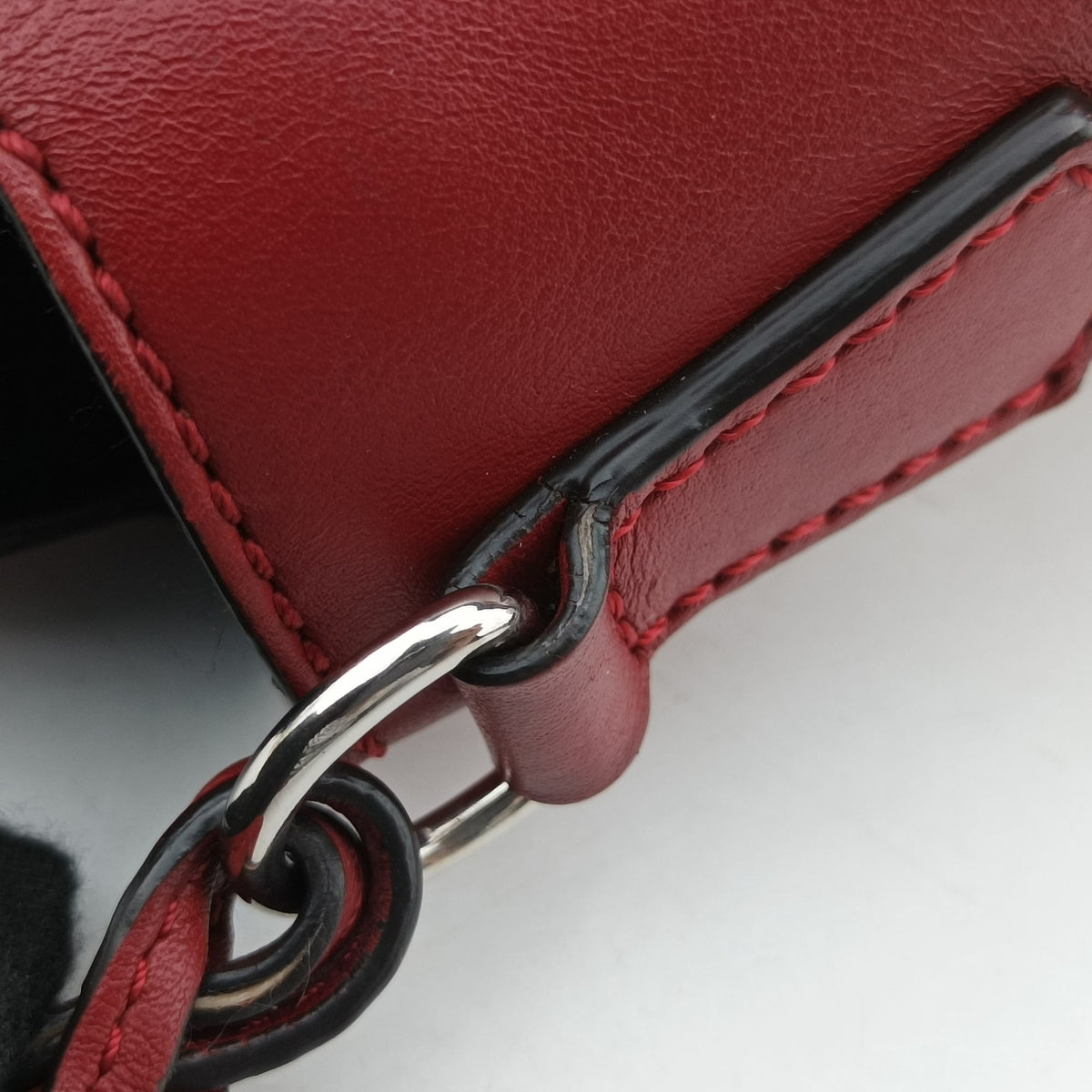 Secondhand Fendi By The Way Red Leather 8BL124 shoulderbag | stylenewstar
