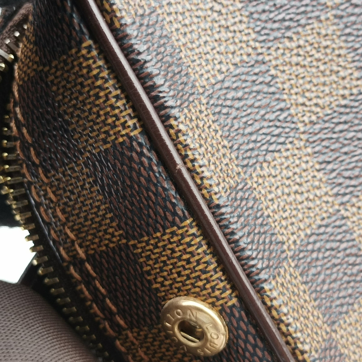 Vintage Louis Vuitton Olav PM EBENE Damier Canvas N41442 shoulderbag | stylenewstar