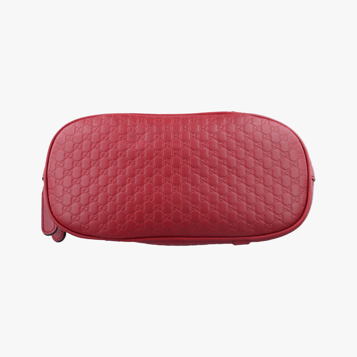 Pre-owned Gucci Microguccissima Red Leather 449654 shoulderbag | stylenewstar