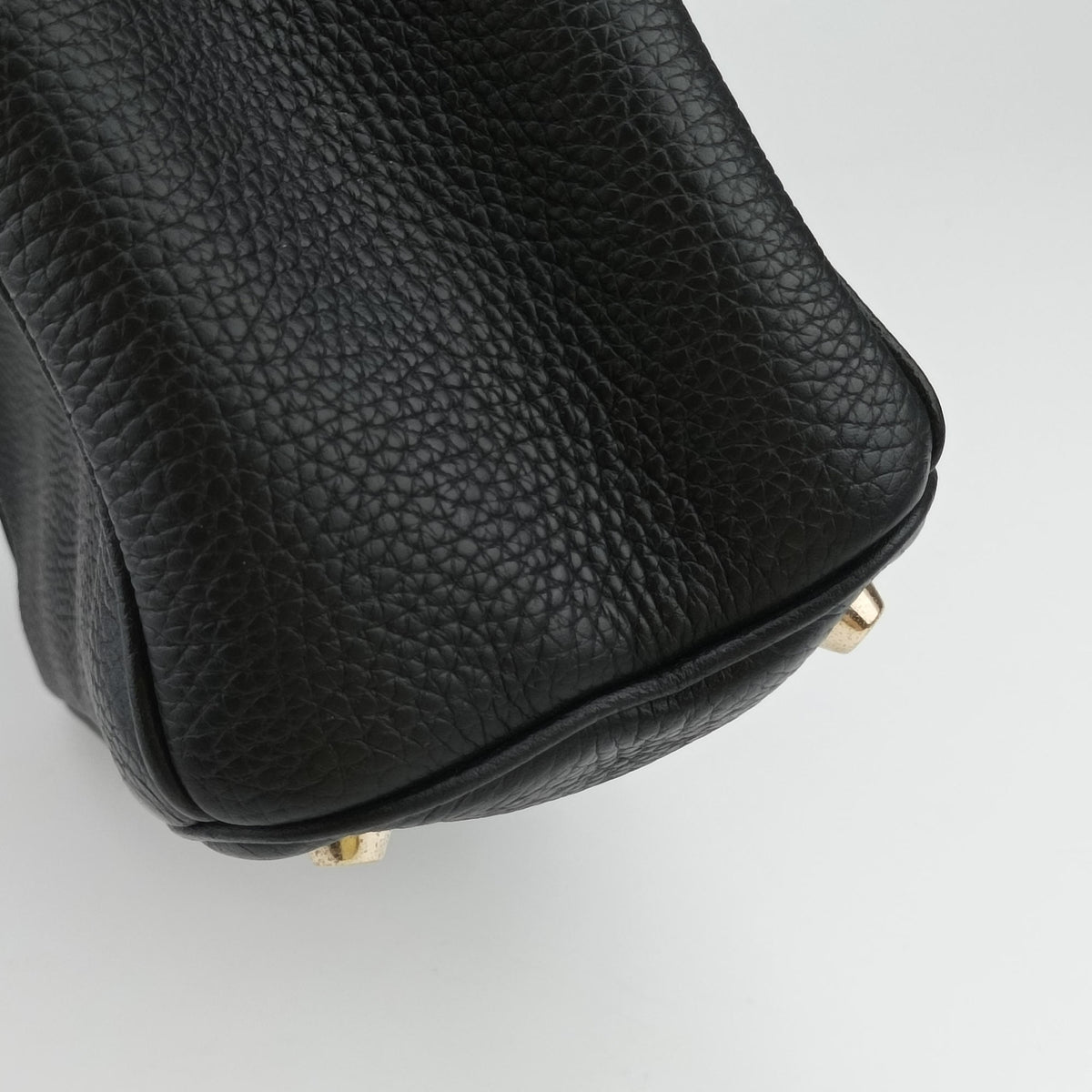 Pre-owned Christian Dior Diorissimo Black Leather  shoulderbag | stylenewstar