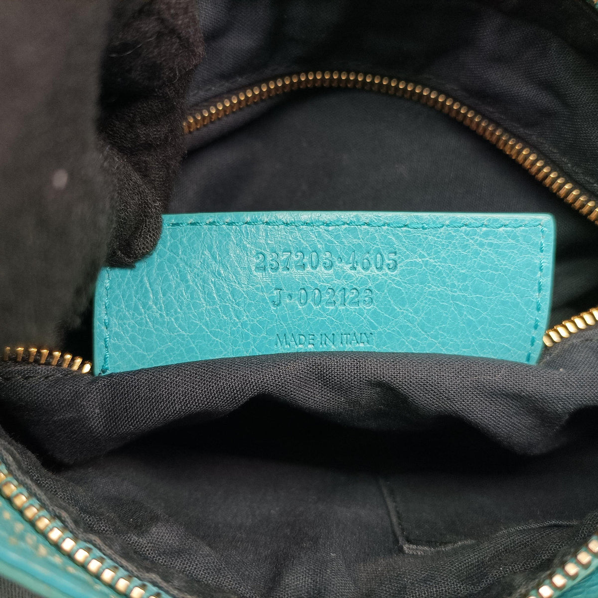 Pre-owned Balenciaga Motocross Giant Classic Hip Blue lambskin  shoulderbag | stylenewstar