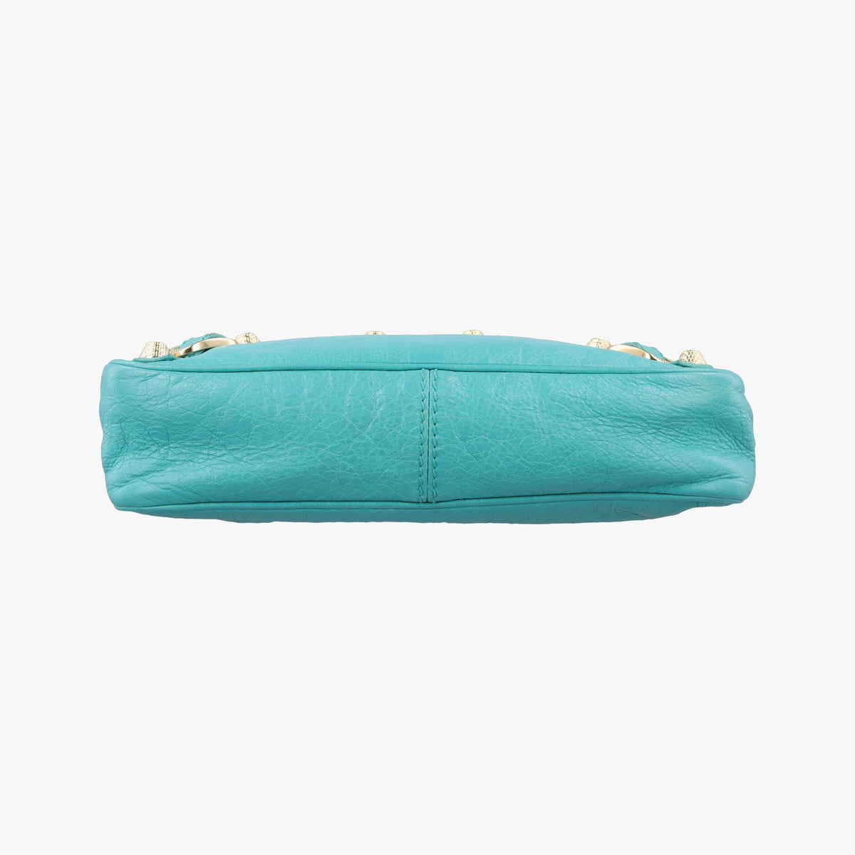 Pre-owned Balenciaga Motocross Giant Classic Hip Blue lambskin  shoulderbag | stylenewstar