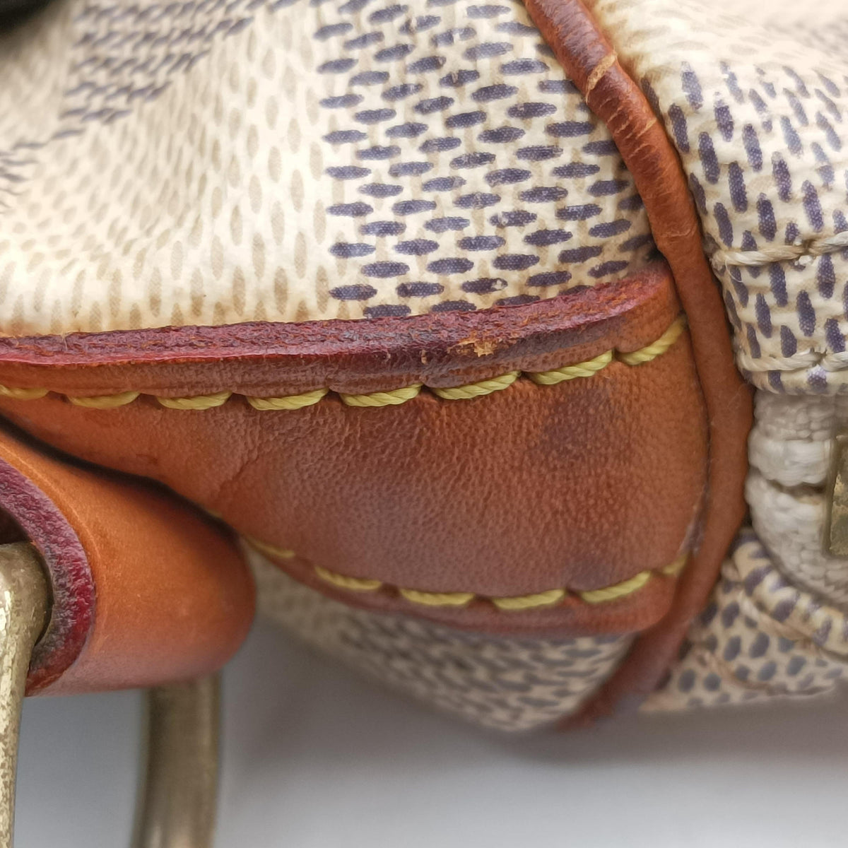 Pre-owned Louis Vuitton Speedy30 AZUR Damier Canvas N41533 shoulderbag | stylenewstar