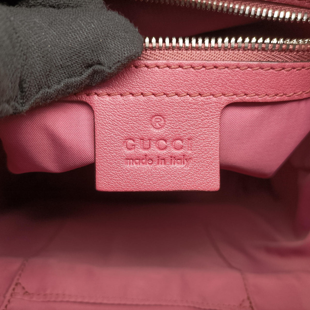 Pre-owned Gucci GG Blooms Brown PVC coated canvas 410544 backpack/rucksack | stylenewstar