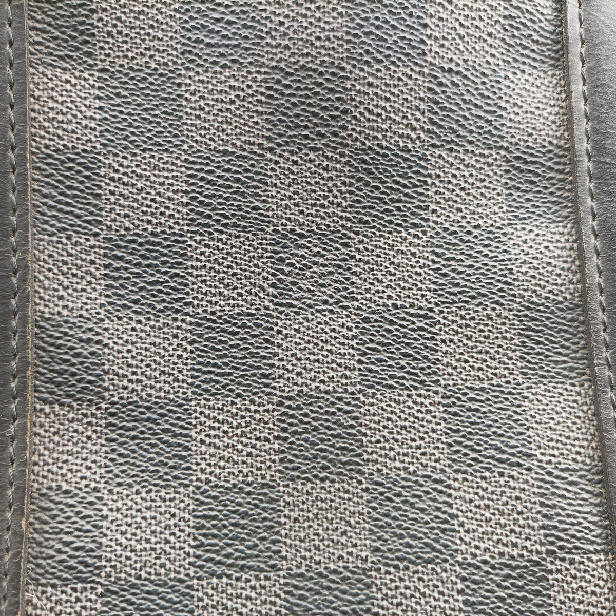 Secondhand Louis Vuitton Keepall Bandouliere 55 Noir Damier Graphite N41413 shoulderbag | stylenewstar